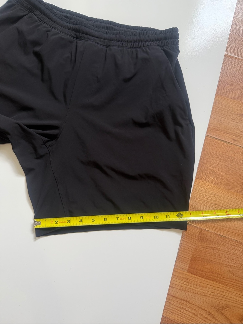 Lululemon Pace Breaker Lined Shorts 7” Mens L Black Training Mesh Vent Athletic - Picture 15 of 15